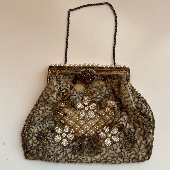 Handbags - Antique/vintage 1920s handmade purse/clutch